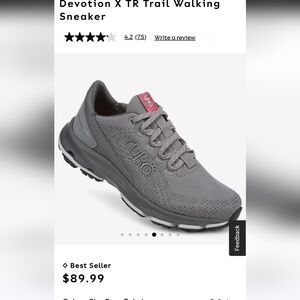 Ryka Women's Charcoal Trail Sneakers